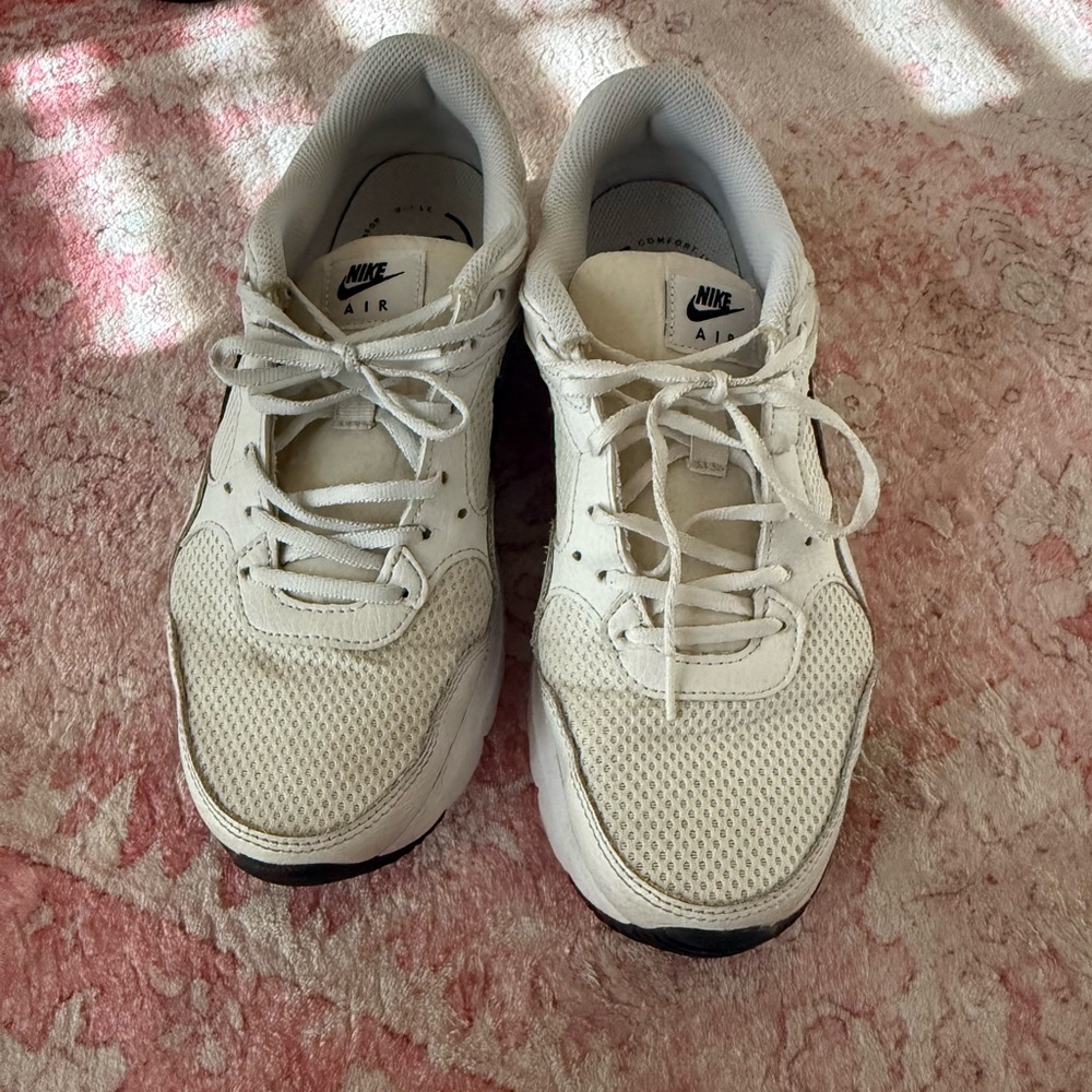 Nike White Mesh Sneakers